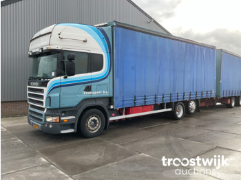 Curtainsider truck Scania R R420 LB6x2 MNB: picture 1