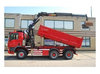 Ginaf X 3335 S/380 6X6 TIPPER 23 T/M CRANE - Tipper