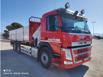 Crane truck VOLVO FM 370 6X2 GRUA PALFINGER CAJA INTERCAMBIABLE: picture 3