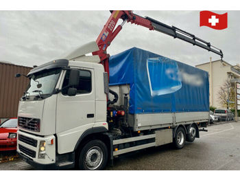 Curtainsider truck Volvo FH440. 6x2R: picture 1