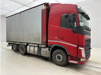 Curtainsider truck Volvo FH 420 Globetrotter - 6x2: picture 3