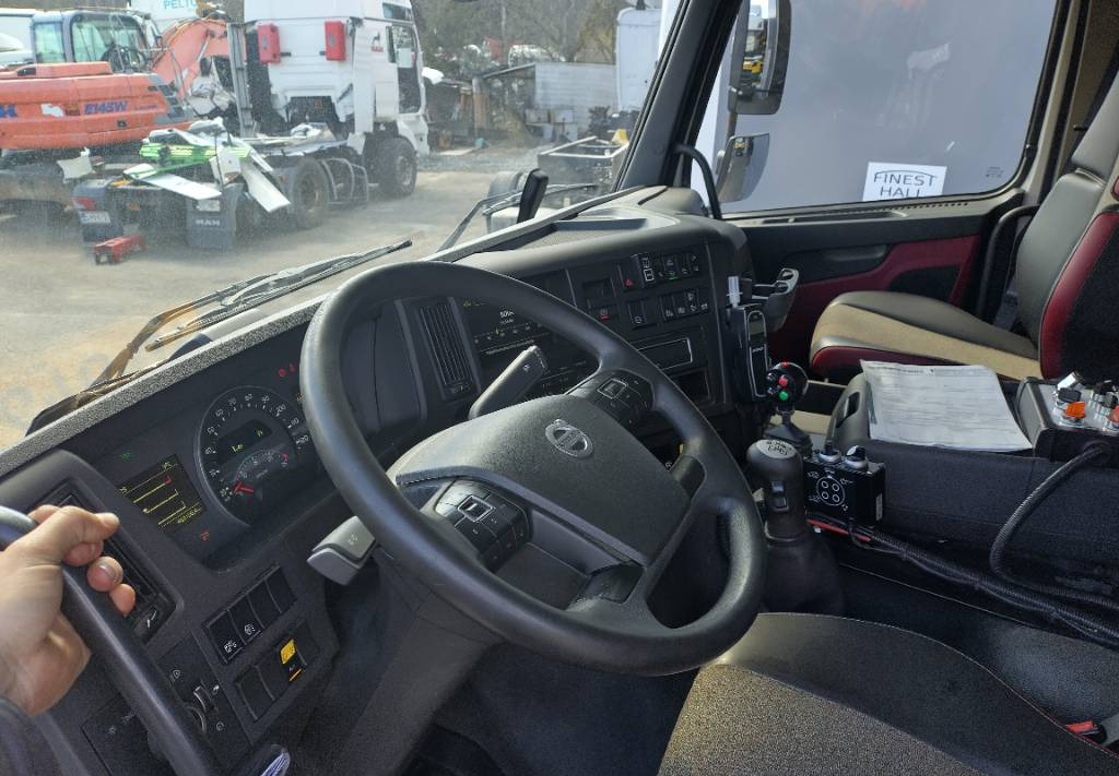 Skip loader truck Volvo FMX11 6x2 multilift vaijerilaite, Euro6: picture 7