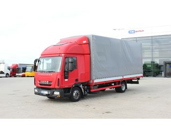 Curtain side van Iveco EUROCARGO ML 75E18