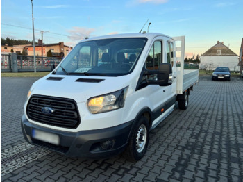 Flatbed van Ford Transit 350 Doka 7-sits One Owner: picture 1