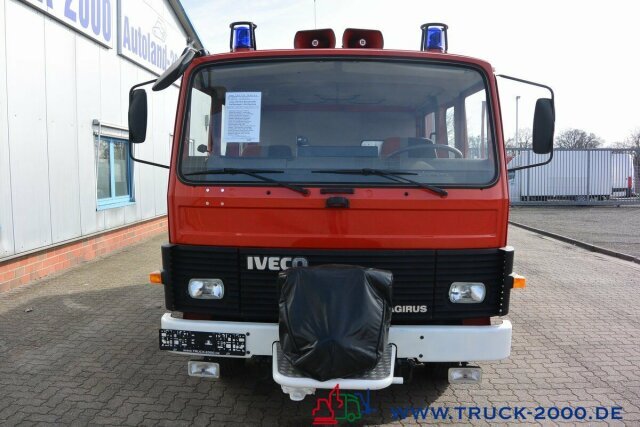 Box van, Combi van Iveco 75E16 A Mannschaft- Feuerwehr Löschpumpe SERVO: picture 13