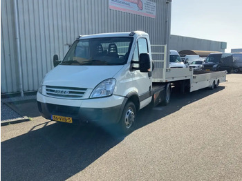 Mini artic tractor unit Iveco Daily 40 C 18 300 Be Combi Airco 3 Zits Lier. Oplegger D: picture 1