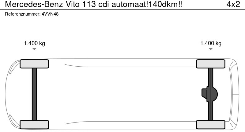 Lease a Mercedes-Benz Vito 113 cdi automaat!140dkm!! Mercedes-Benz Vito 113 cdi automaat!140dkm!!: picture 14