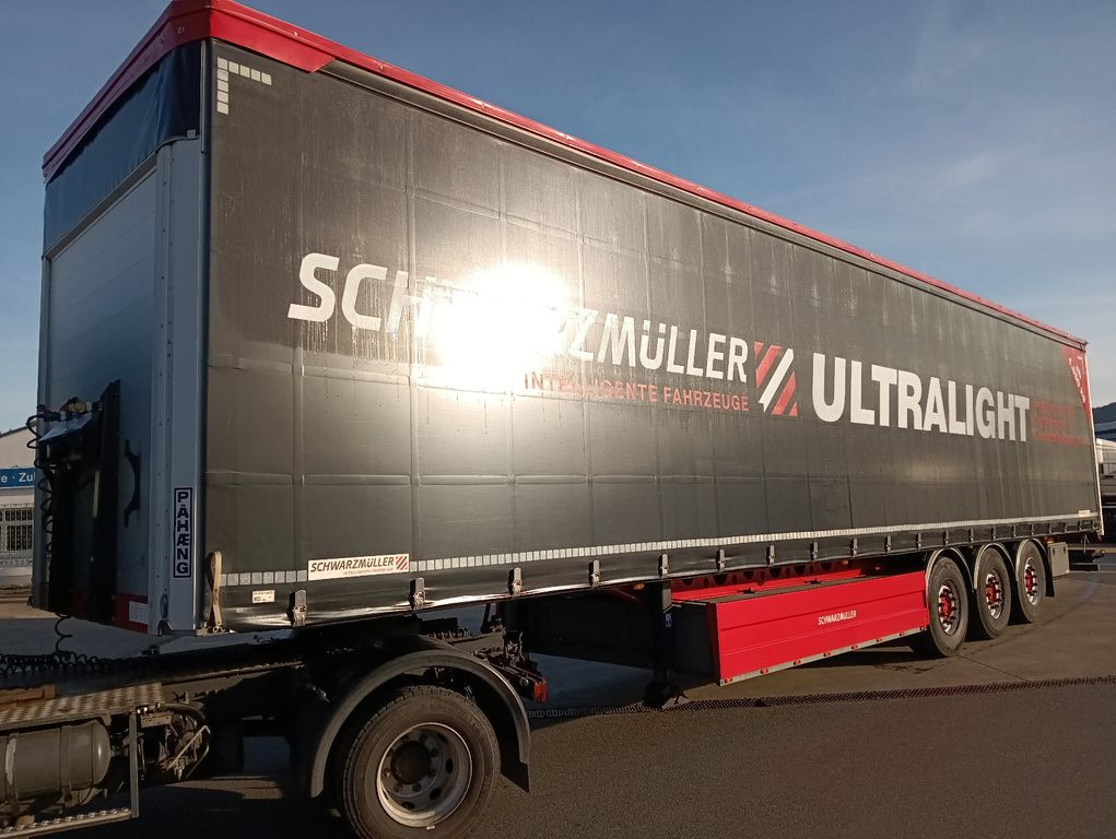 Schwarzmüller 3-A-ULTRALIGHT-Pal-Kiste Liftachse SAF 5680kgTÜV  - Curtainsider semi-trailer: picture 5