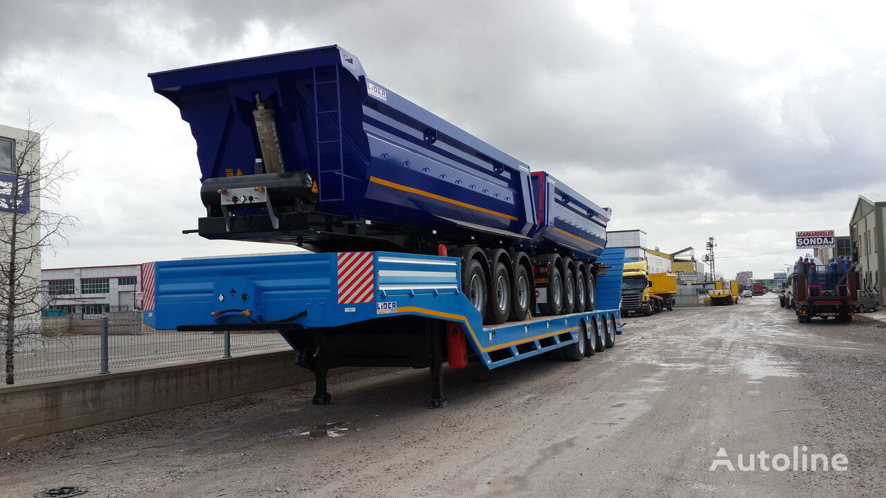 LIDER 2023model new directly from manufacturer company available stock - Low loader semi-trailer: picture 5