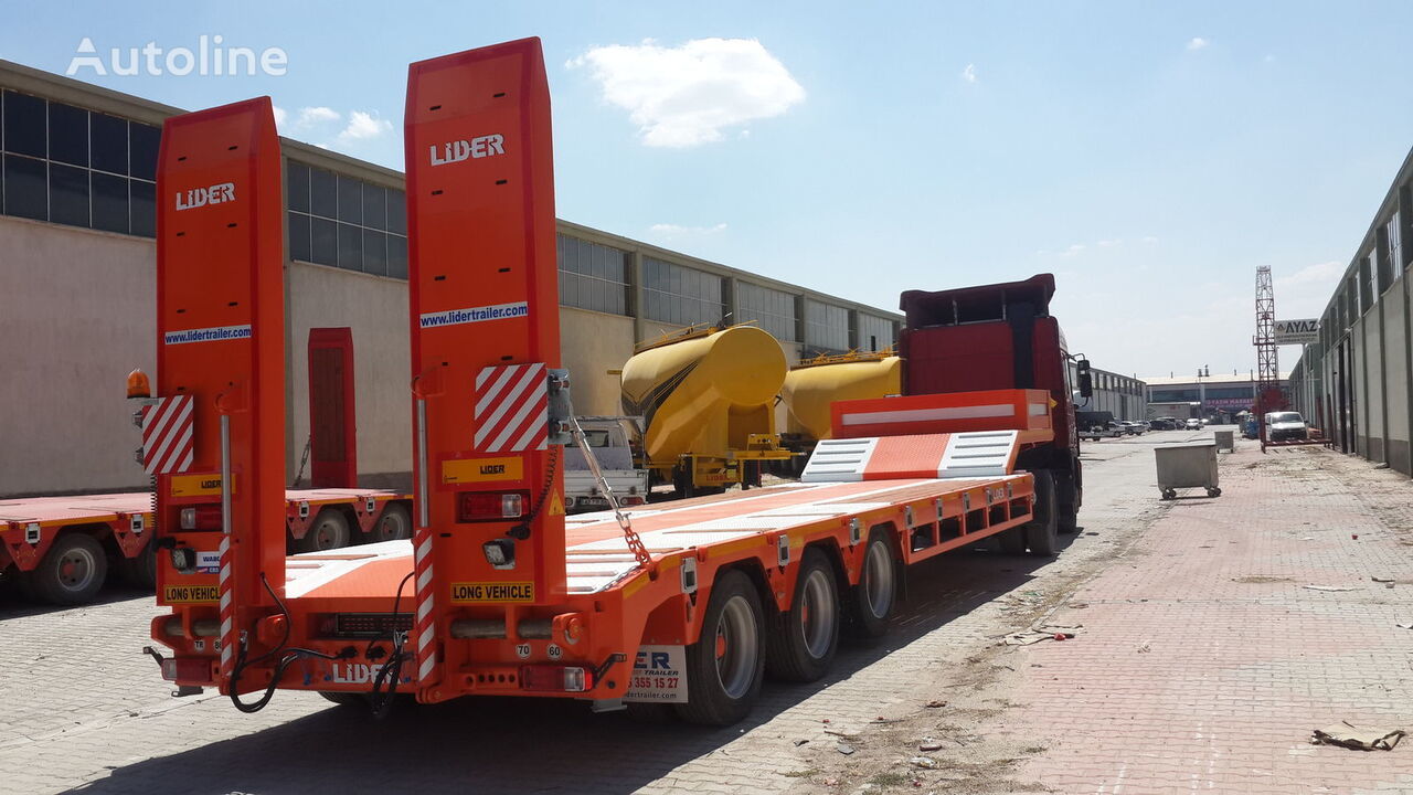LIDER 2023 READY IN STOCK 50 TONS CAPACITY LOWBED - Low loader semi-trailer: picture 5