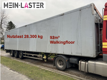 Kraker CF 300 92 m³ Liftachse TÜV 4-24 NL 28,3 t  - Walking floor semi-trailer: picture 1