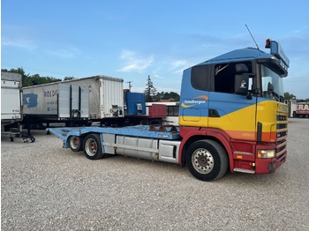 SCANIA 164 480 V8 GS MEPPEL - Autotransporter truck: picture 1