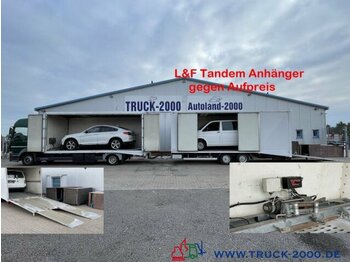 MAN TGL 9.220 geschlossen + extralange Rampen Klima - Autotransporter truck: picture 1