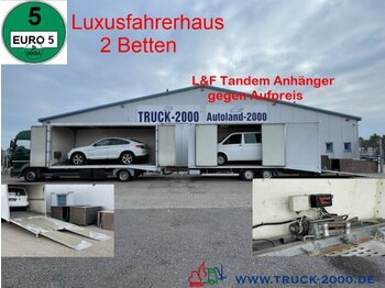 MAN TGL 8.220 geschl.Autransporter extralange Rampen - Autotransporter truck: picture 1
