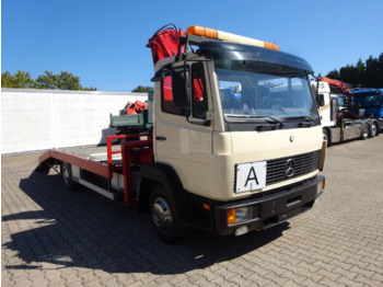 Mercedes-Benz Atego Tow truck + crane Tirre EURO81T + winch - Autotransporter truck: picture 1