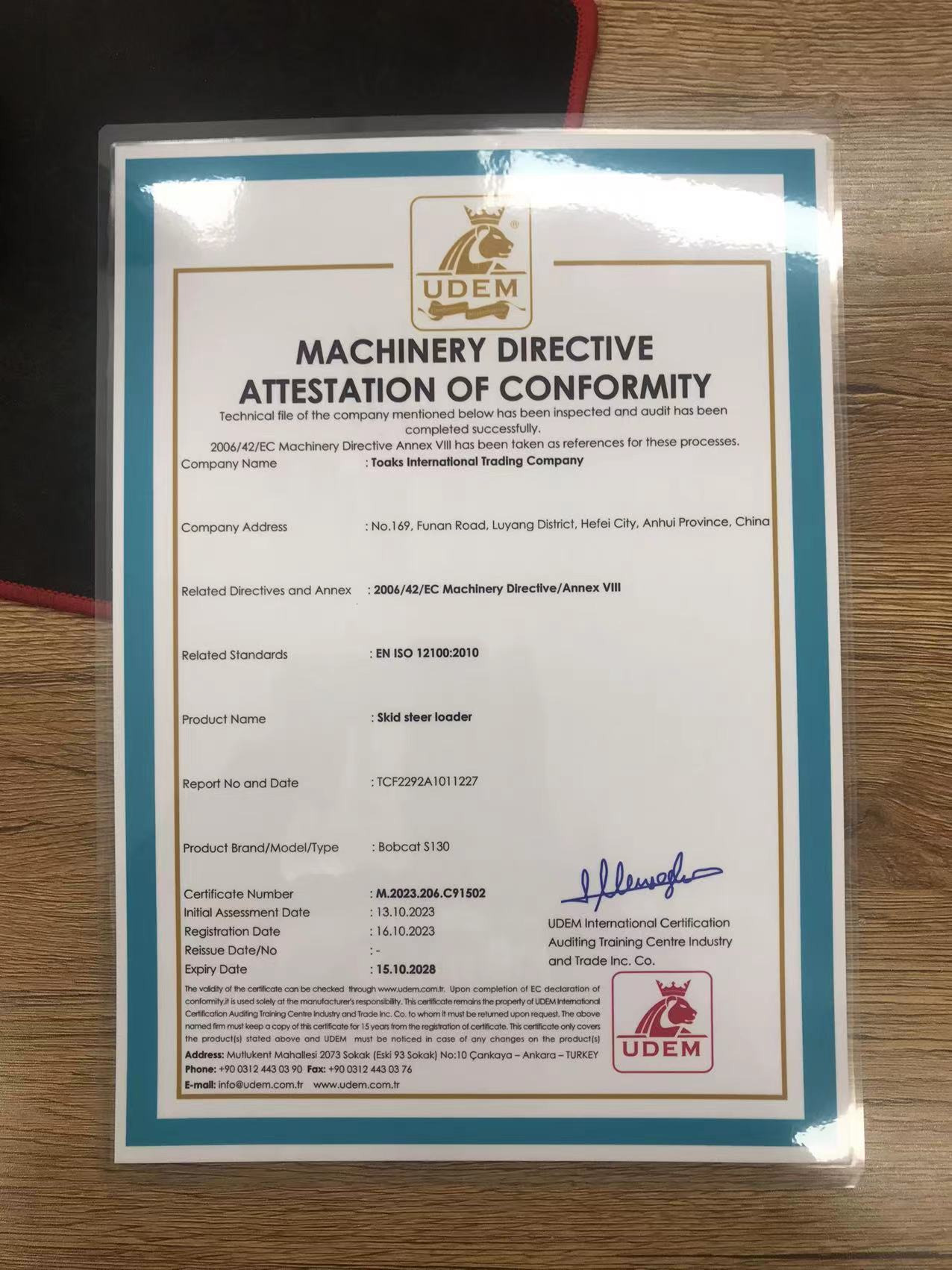 Toaks International Trading Company - Construction machinery XCMG ZL50GN - diesel undefined: picture 24