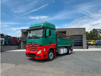 Tipper Mercedes-Benz Actros 1842 Kipper Dreiseitenkipper: picture 3