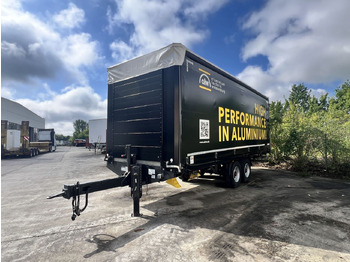Curtainsider trailer Fliegl  13,5 t Tandemplanenanhänger, neuwertig: picture 4