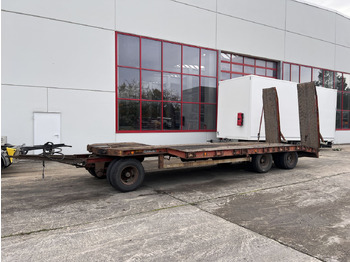 Low loader trailer for transportation of heavy machinery Goldhofer TU 3-24/80  3 Achs Tiefladeranhänger: picture 3