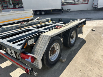 Roll-off/ Skip trailer Hüffermann  Tandem- Absetzmuldenanhänger: picture 4