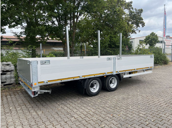 Dropside/ Flatbed trailer Möslein  14,4 t Tandem- Pritschenanhänger- Tieflader: picture 2