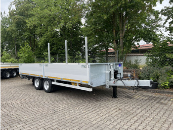Dropside/ Flatbed trailer Möslein  14,4 t Tandem- Pritschenanhänger- Tieflader: picture 3