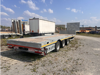 New Low loader semi-trailer for transportation of heavy machinery Möslein ST 3 Plato 8,7  3 Achs Satteltieflader Plato 45 t GGfür Fertigteile, Baumaschinen: picture 5