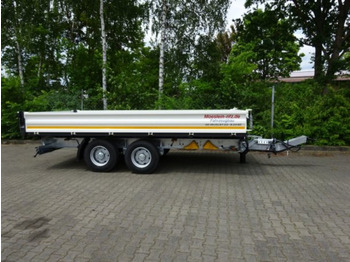 New Tipper trailer Möslein TTD 11 Weiß  neuer Tandem 3- Seitenkipper Tieflader-- Neufahrzeug --: picture 5