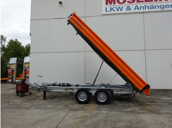 New Tipper trailer Möslein TTD11 weiß  neuer Tandem 3- Seitenkipper Tieflader-- Neufahrzeug --: picture 2