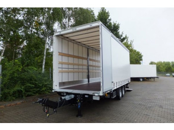Curtainsider trailer Möslein  neuer Planenanhänger, Ladebordwand + Durchladba: picture 5