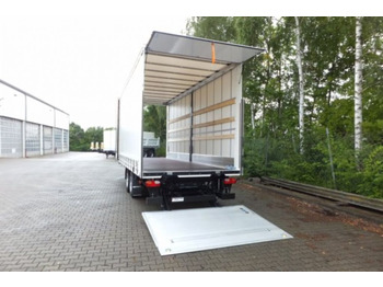Curtainsider trailer Möslein  neuer Planenanhänger, Ladebordwand + Durchladba: picture 4