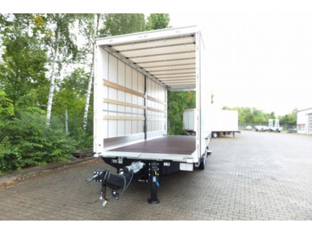 Curtainsider trailer Möslein  neuer Planenanhänger, Ladebordwand + Durchladba: picture 3