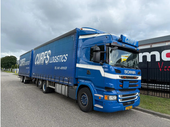 Curtainsider truck SCANIA R 410