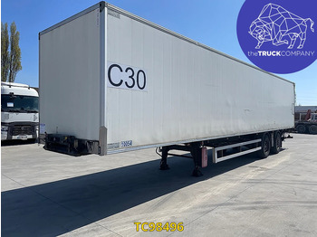 Closed box semi-trailer RENDERS