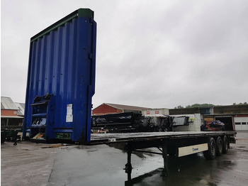 Dropside/ Flatbed semi-trailer KRONE SD