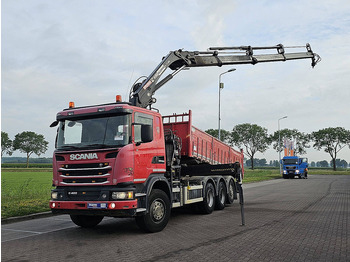 Tipper, Crane truck Scania G400 8X4*4 HIAB 211EP-3: picture 2