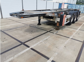 Container transporter/ Swap body semi-trailer VAN HOOL