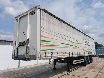 Curtainsider semi-trailer VAN HOOL