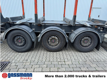 Timber semi-trailer GSODAM GSTB3SL Holzauflieger, Liftachse: picture 2