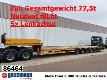 Low loader semi-trailer GOLDHOFER STZ