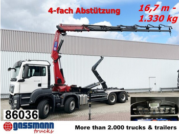 Hook lift truck MAN TGS 35.480