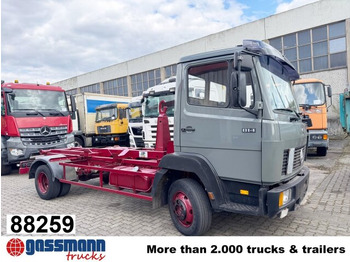 Hook lift truck MERCEDES-BENZ LK 814
