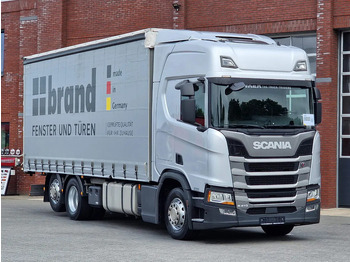 Curtainsider truck SCANIA R 410