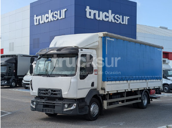 Curtainsider truck RENAULT D 240