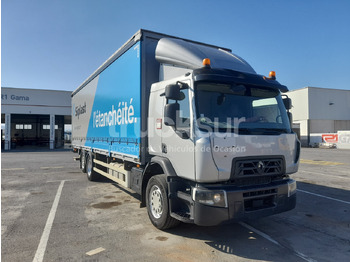 Curtainsider truck RENAULT D 320