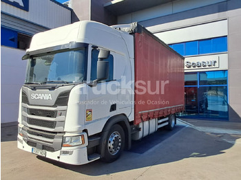 Curtainsider truck SCANIA R 450