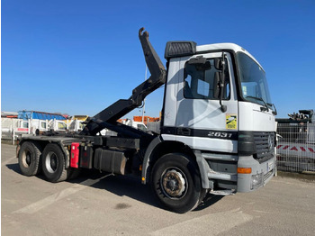 Interior photo 1: Hook lift truck Mercedes Actros 2631