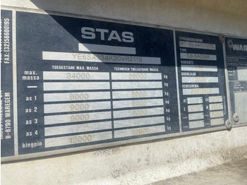 Tipper semi-trailer for transportation of bulk materials Stas: picture 3