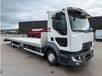 Autotransporter truck Renault D-Serie 240 10 m. Platform  ONLY 46 tkm. EU 6: picture 2