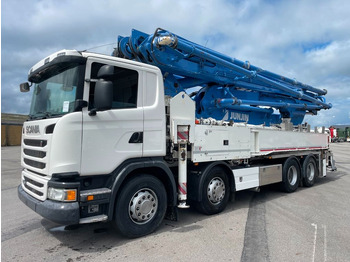 Concrete pump truck SCANIA G 490